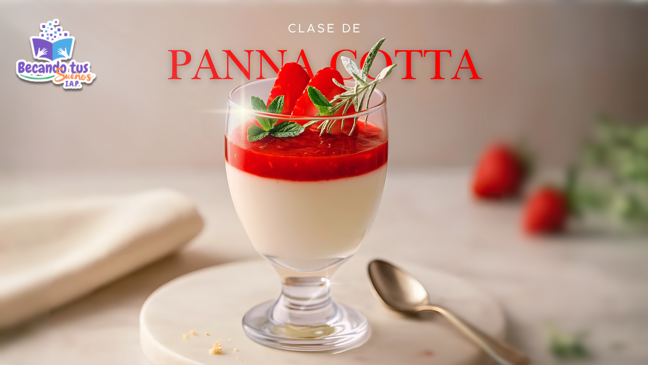 “Panna Cotta Gourmet: Elegancia Italiana con Coulis de Fresa”