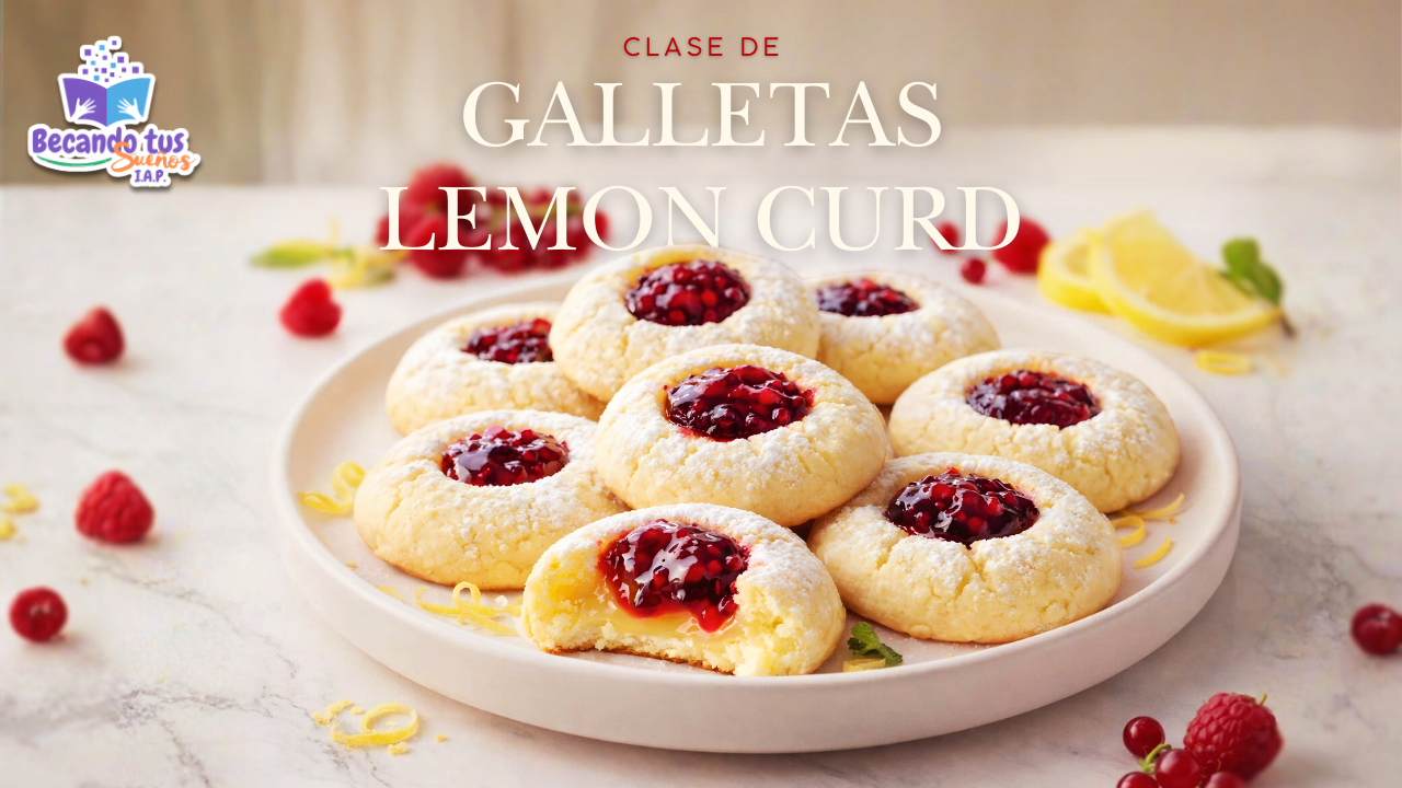 “Galletas craqueladas de limón: frescura cítrica con un toque artesanal”