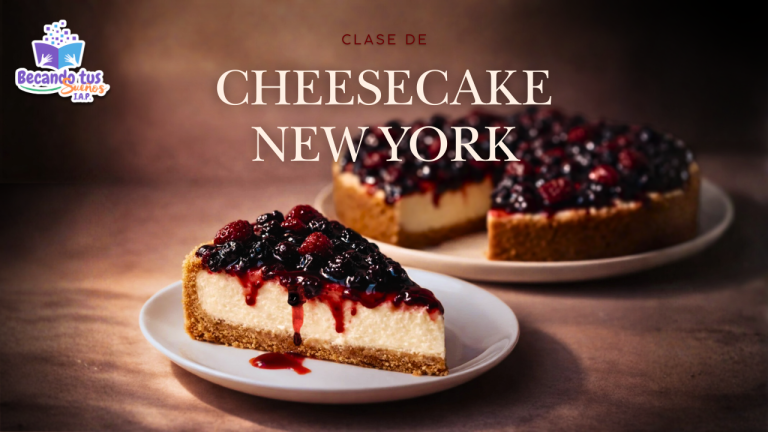 “Cheesecake New York con compota de frutos rojos: elegancia clásica con un toque fresco”