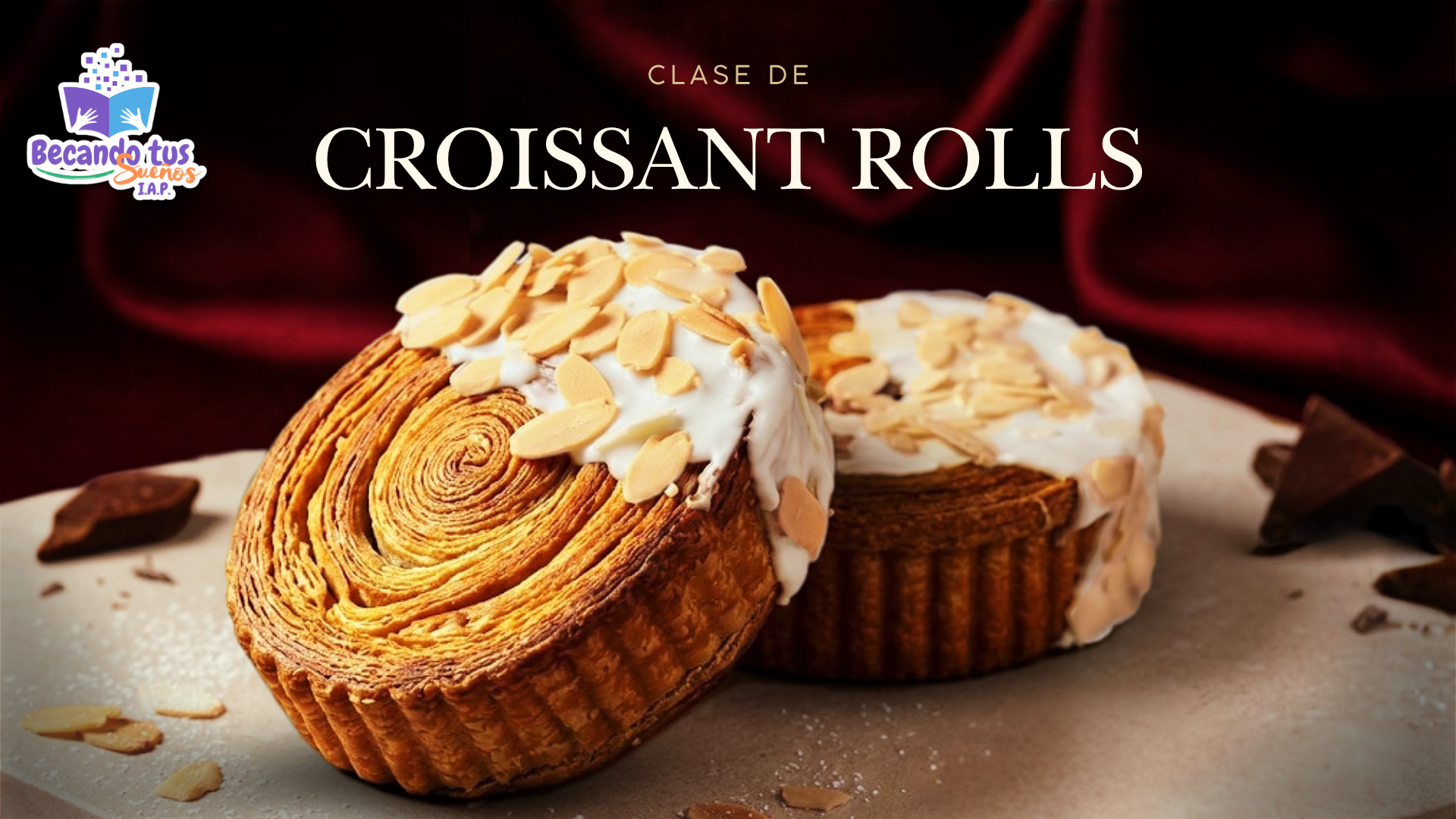 “New York Roll (Croissant Roll): masa laminada y relleno cremoso de café”