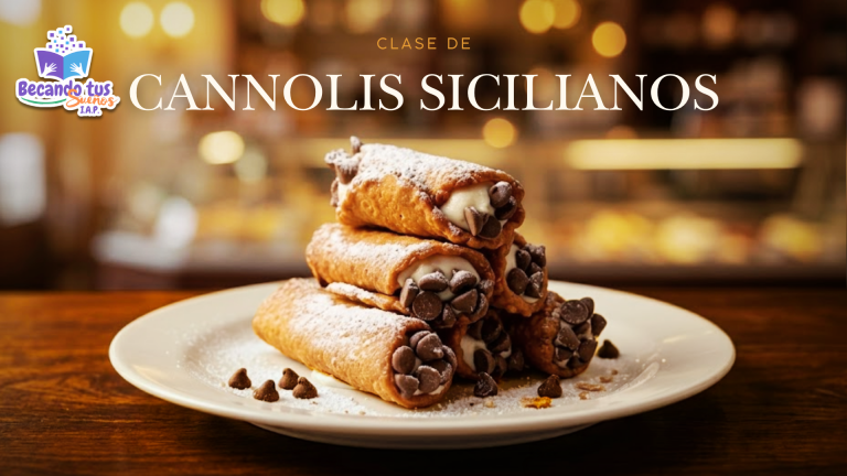 “Cannoli Sicilianos: crujientes y relleno cremoso de mascarpone”